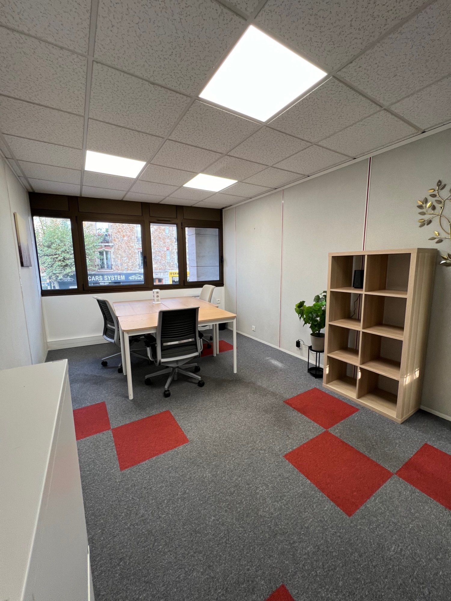 Bureau privatif lumineux