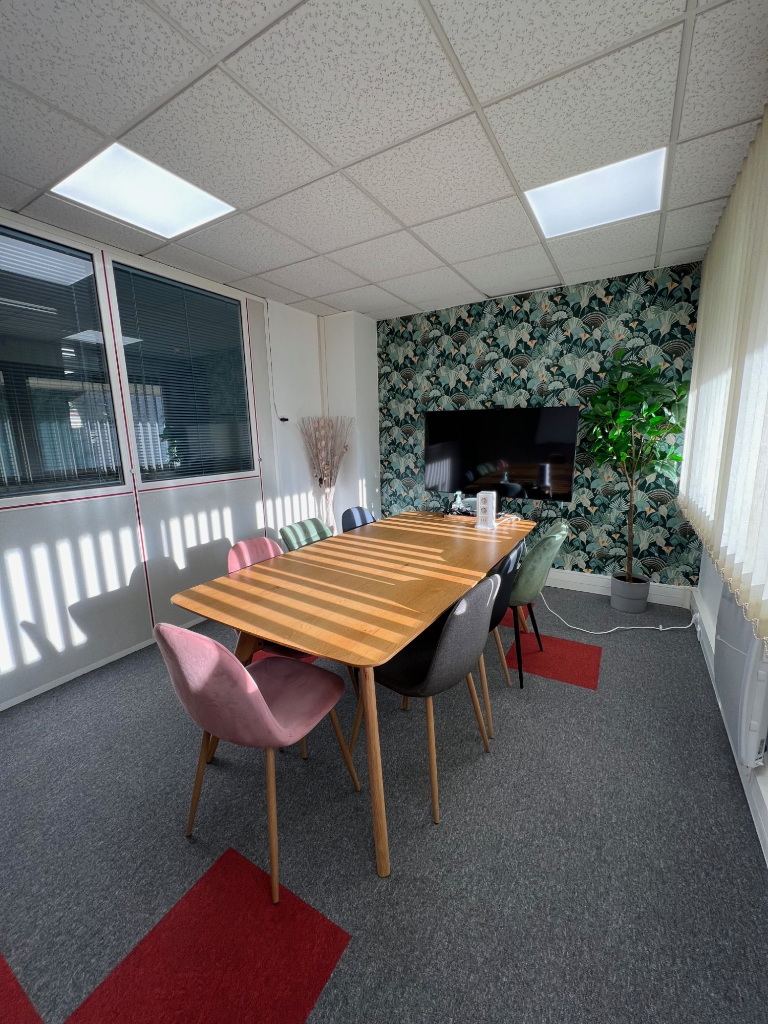 Salle de réunion équipée